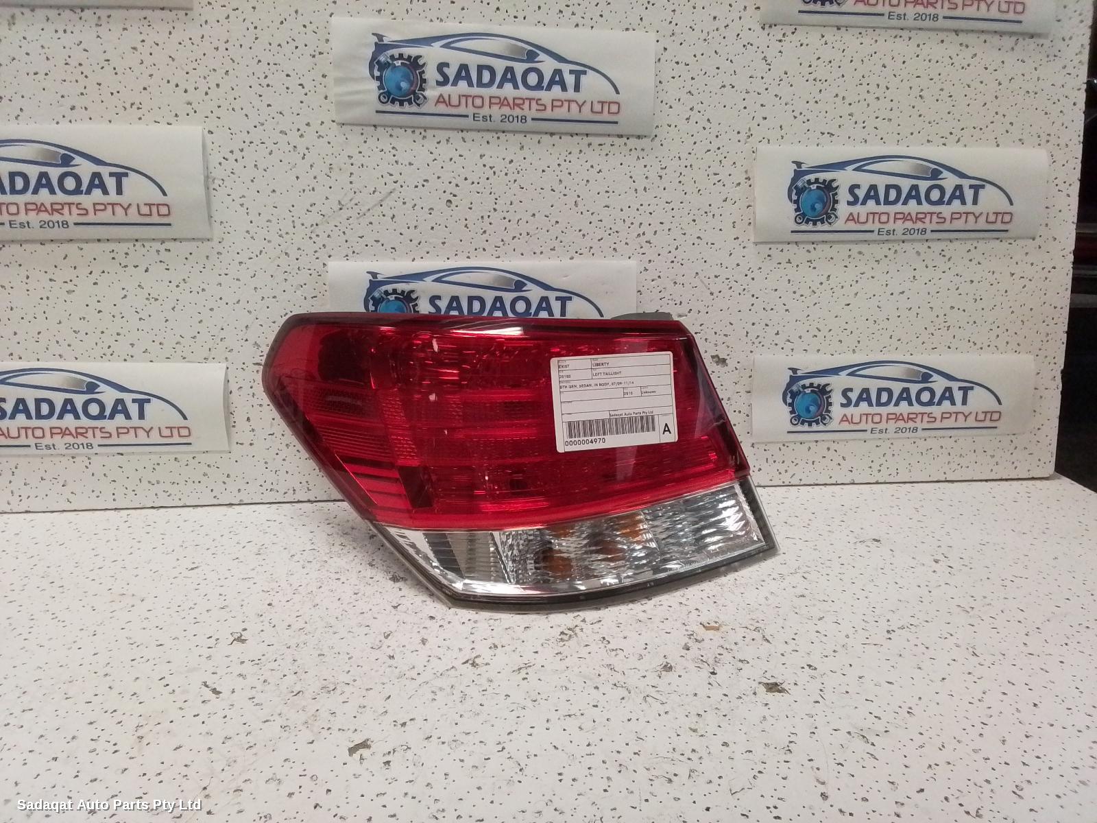 Subaru Liberty Left Taillight