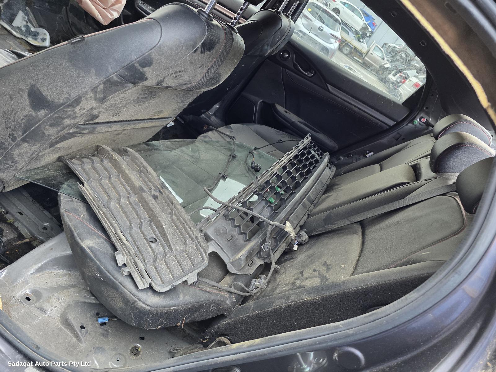 Honda Civic Left Rear Door Window