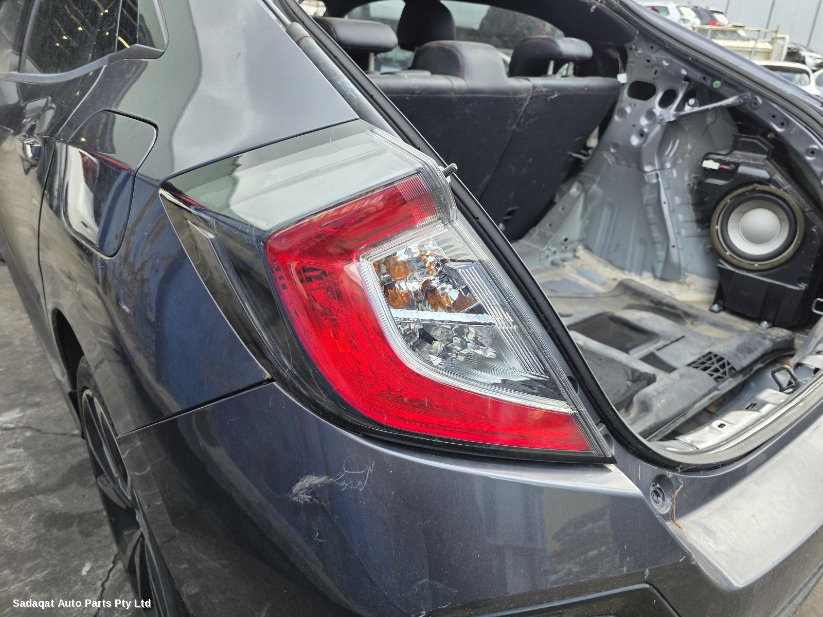 Honda Civic Left Rear Door Window