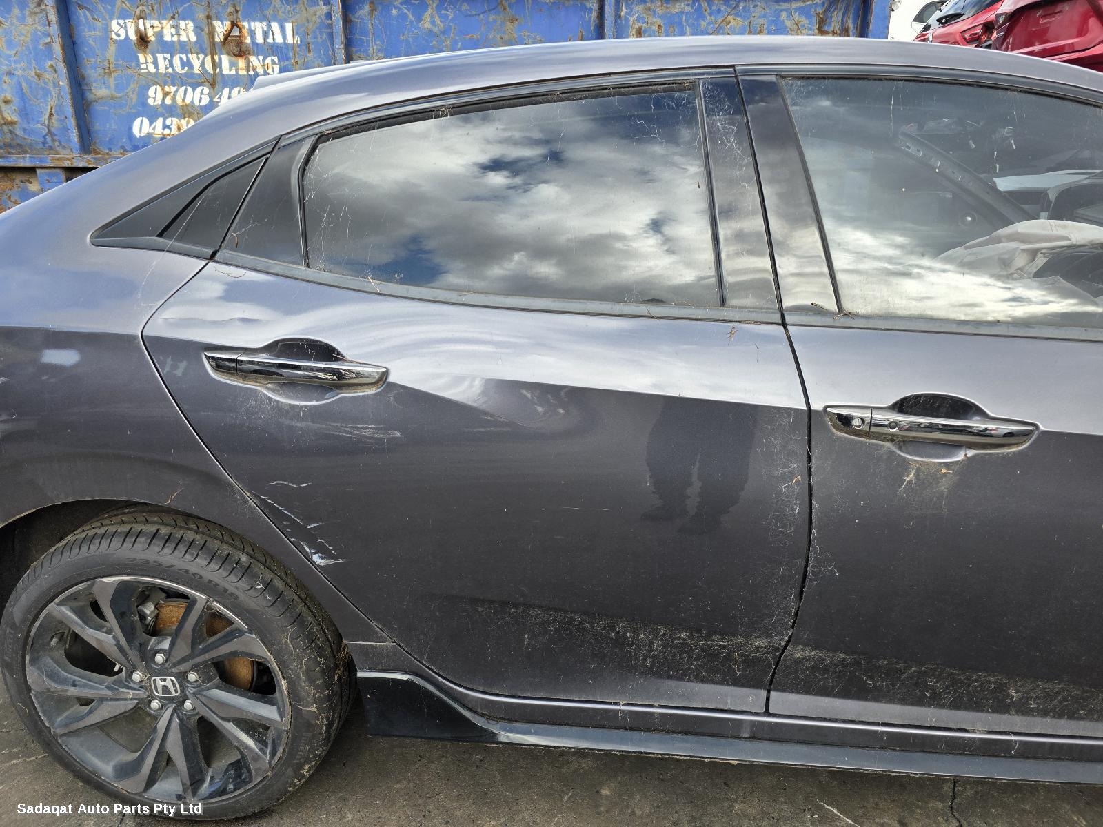 Honda Civic Left Rear Door Window