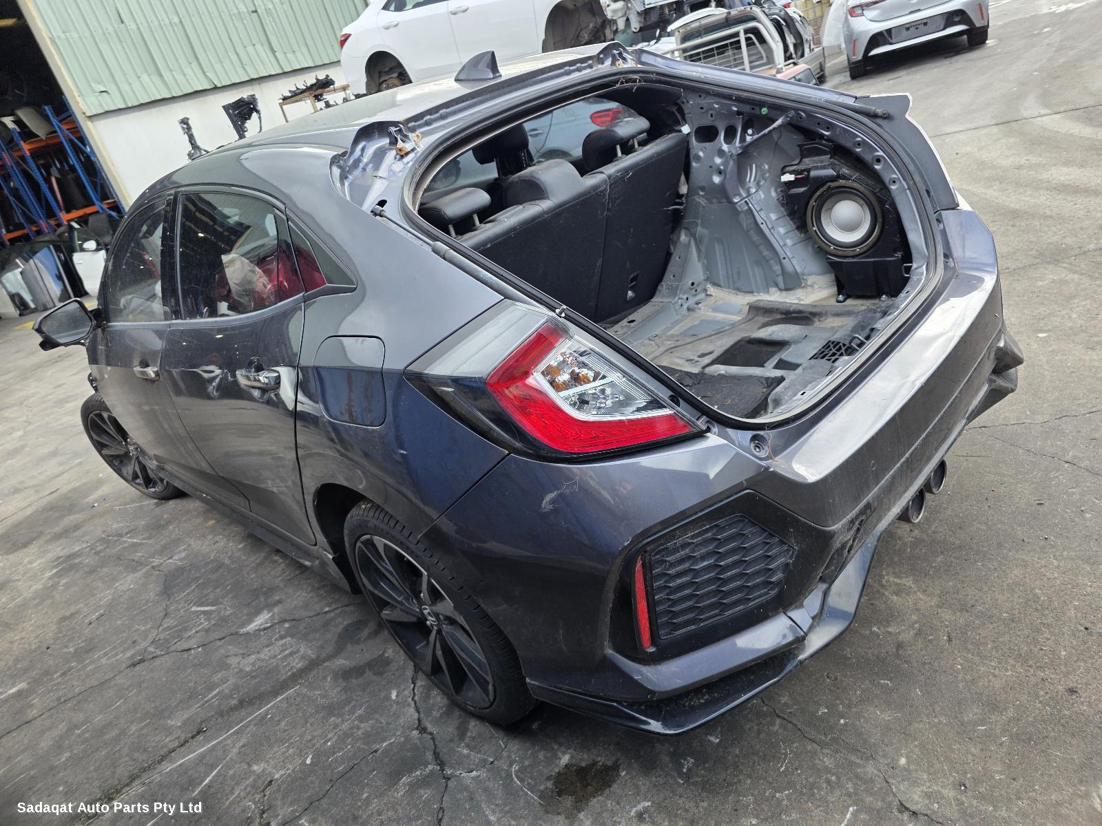 Honda Civic Left Rear Door Window