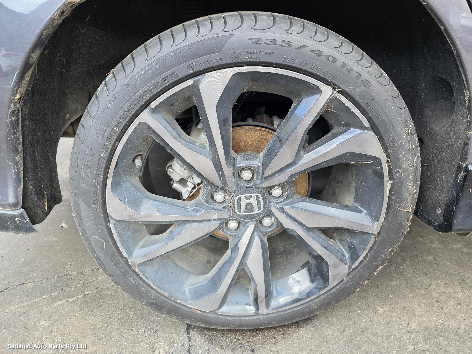 Honda Civic Left Rear Door Window