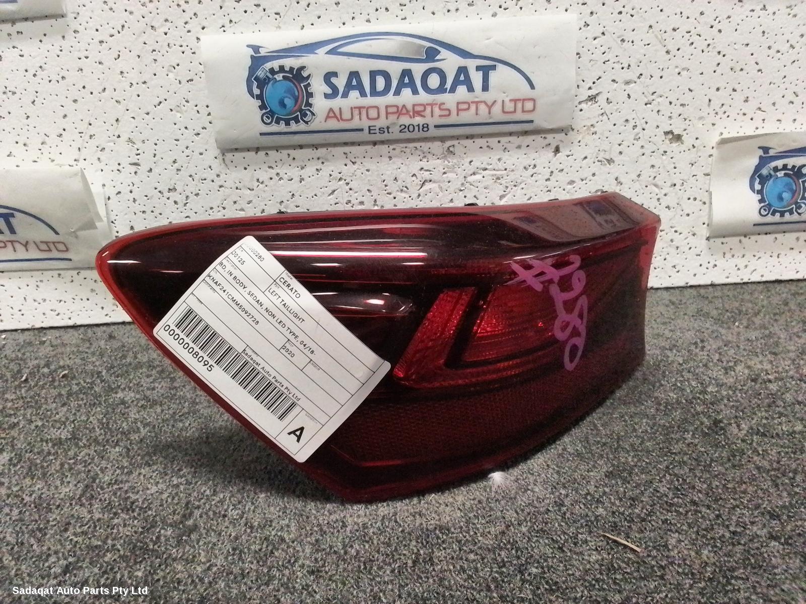 Kia Cerato Left Taillight