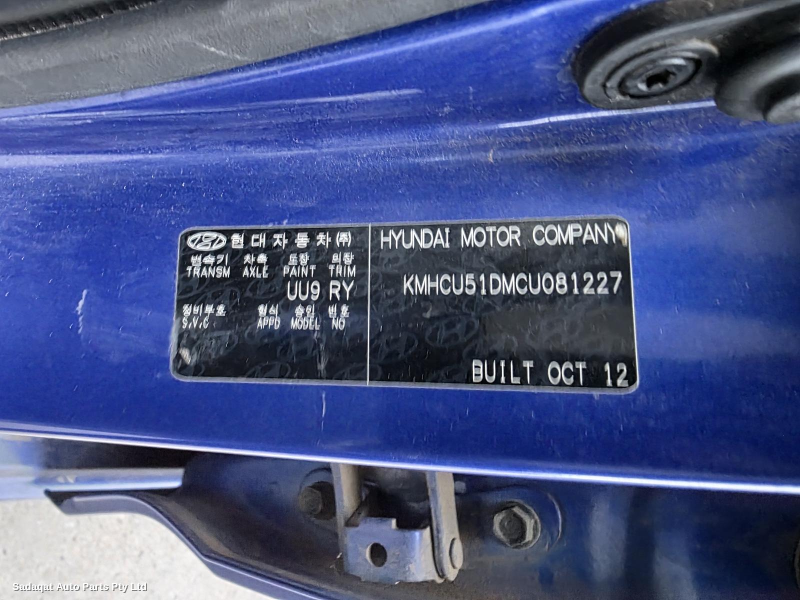 Hyundai Accent Left Headlamp