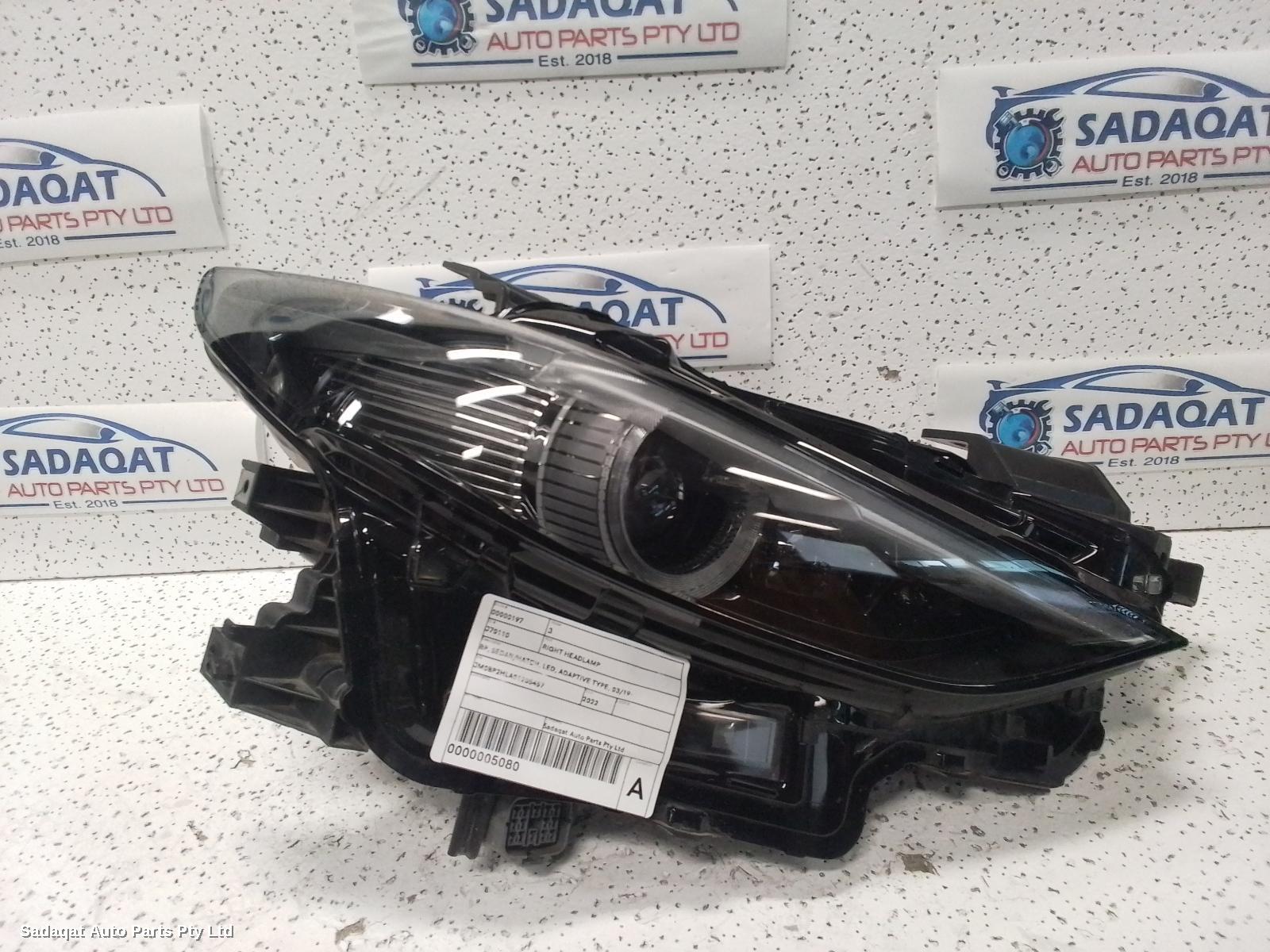 Mazda 3 Right Headlamp
