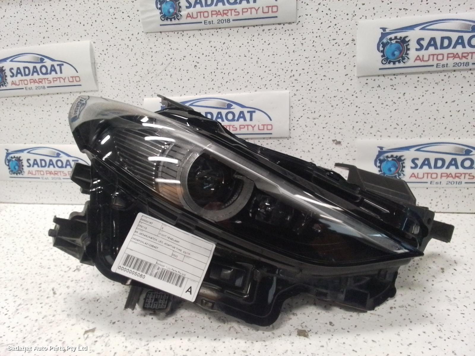 Mazda 3 Right Headlamp
