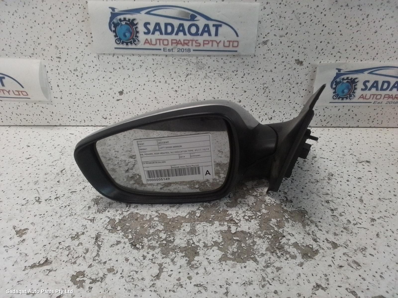 Hyundai Accent Left Door Mirror