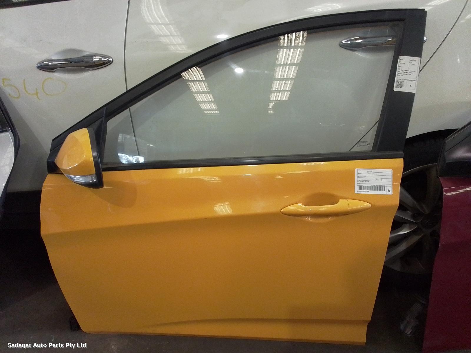 Hyundai Accent Left Front Door