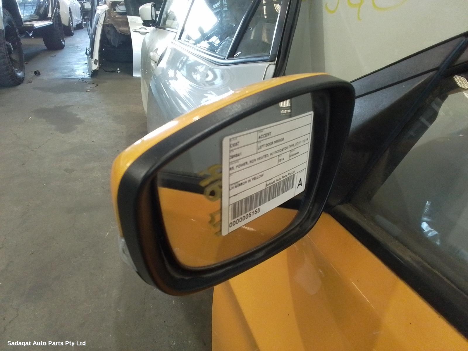 Hyundai Accent Left Door Mirror
