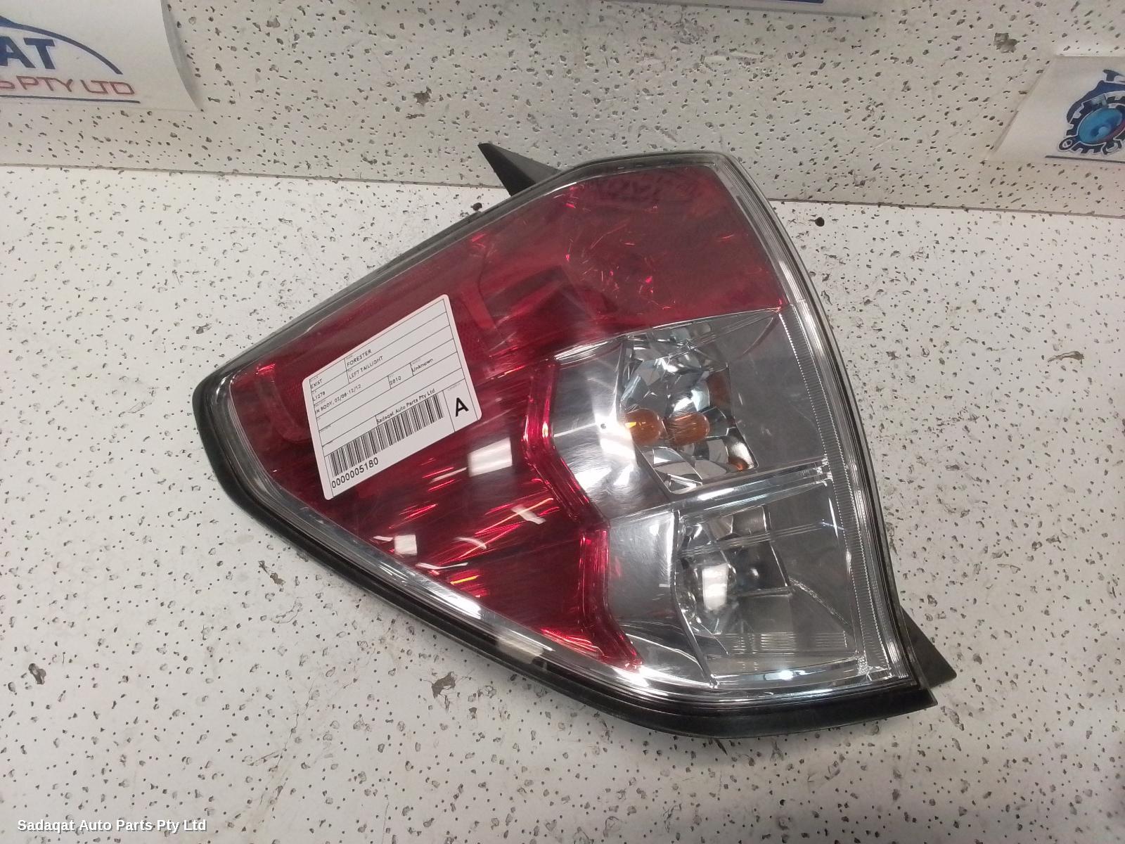 Subaru Forester Left Taillight