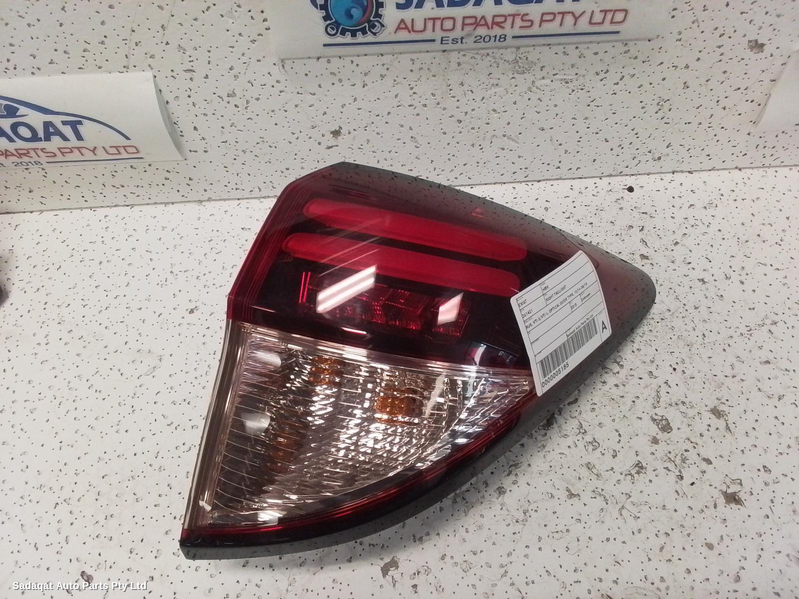 Honda Hrv Right Taillight