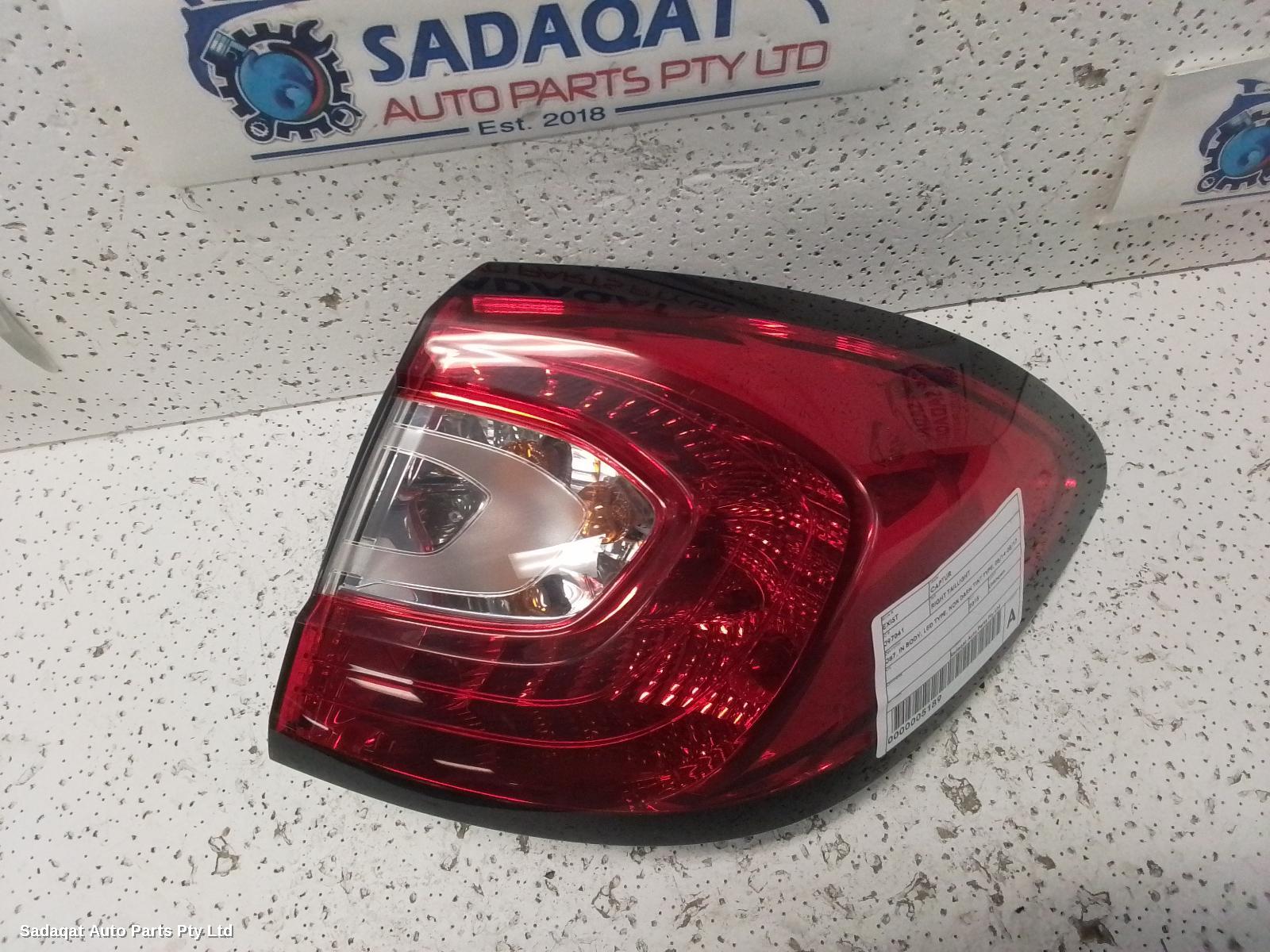 Renault Captur Right Taillight