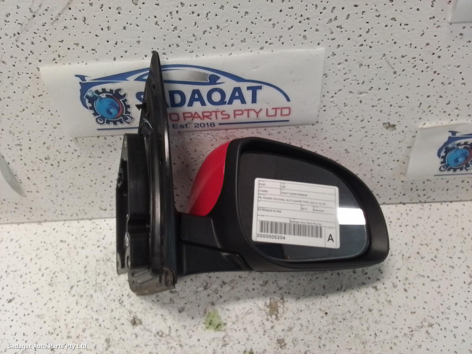 Hyundai I20 Right Door Mirror