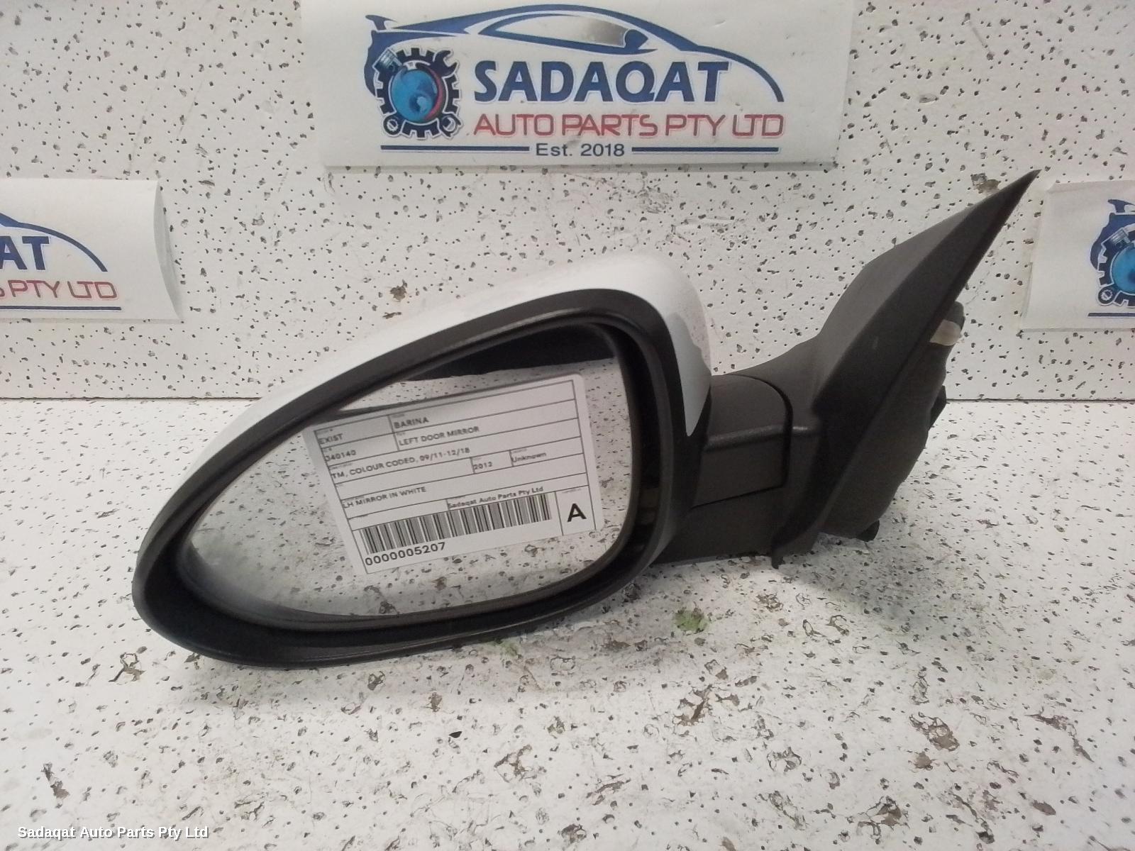 Holden Barina Left Door Mirror