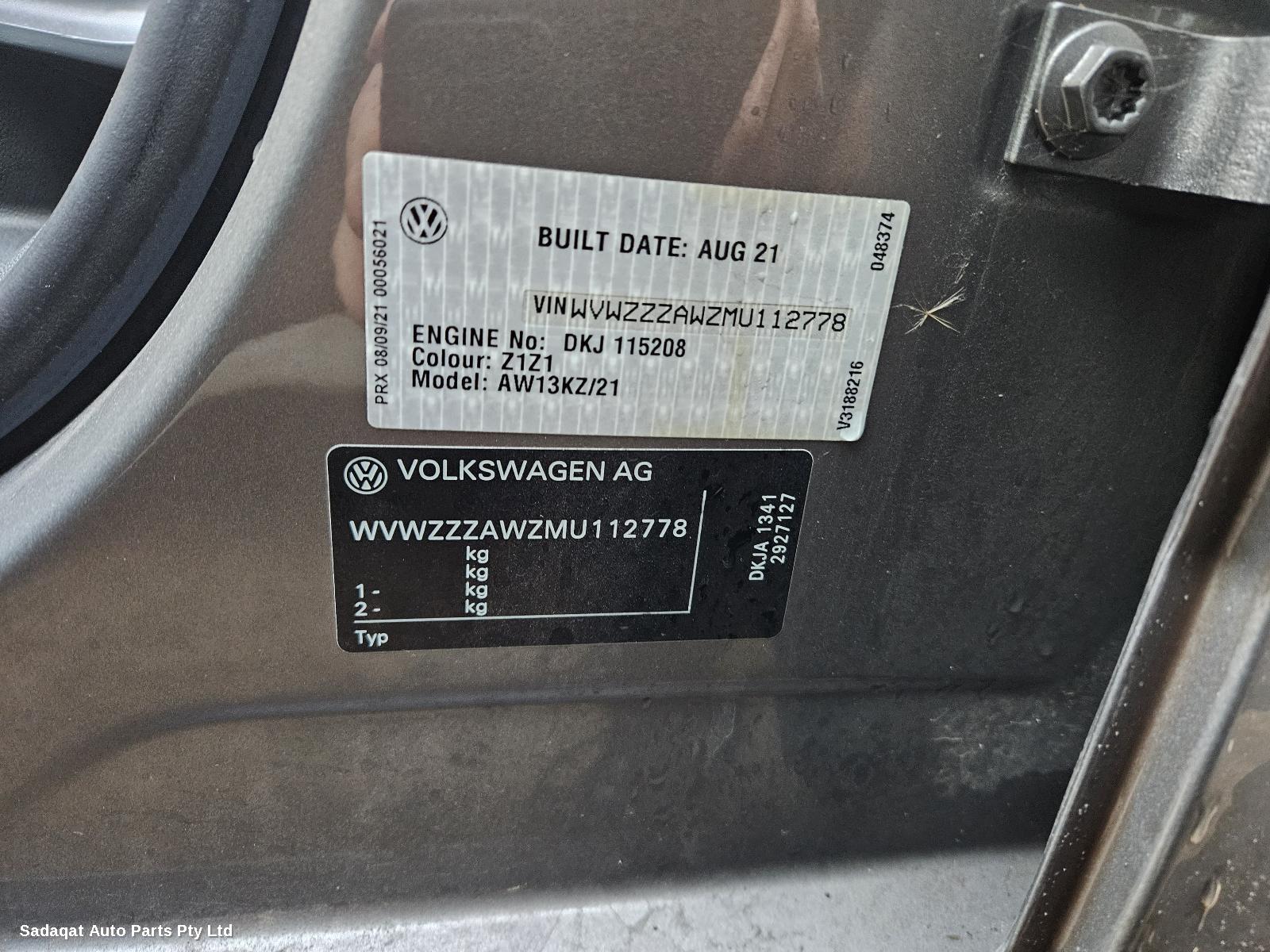 Volkswagen Polo Right Front Door