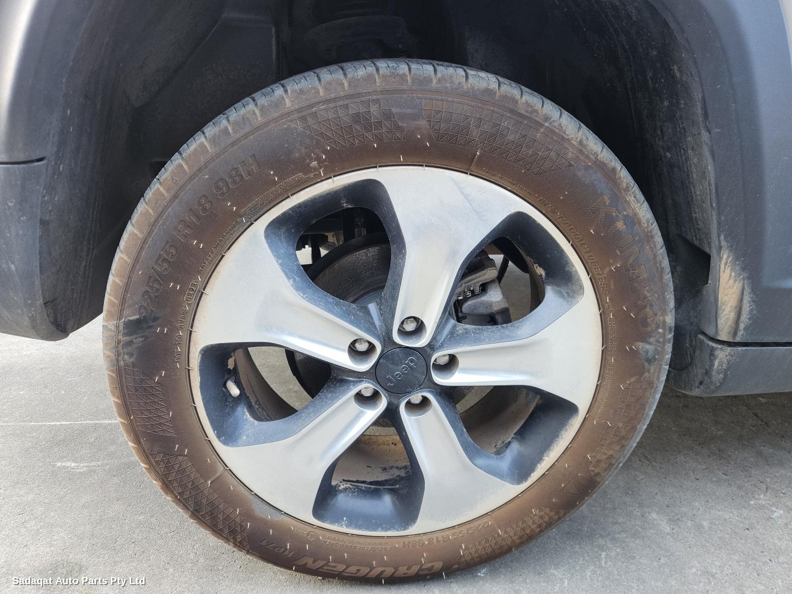 Jeep Compass Left Front Door Window