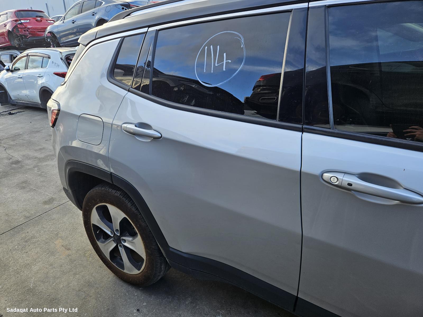 Jeep Compass Left Front Door Window