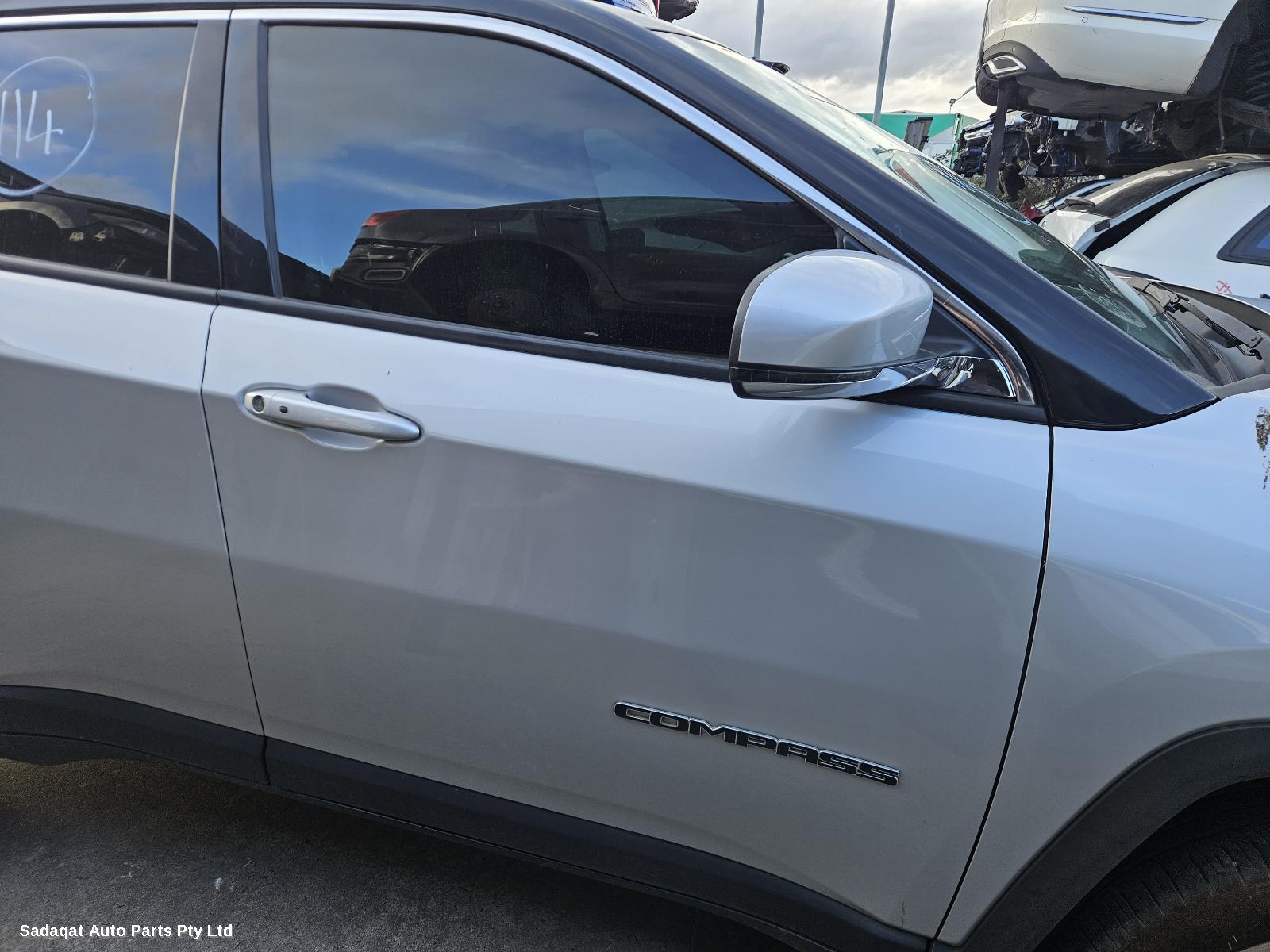 Jeep Compass Left Front Door Window