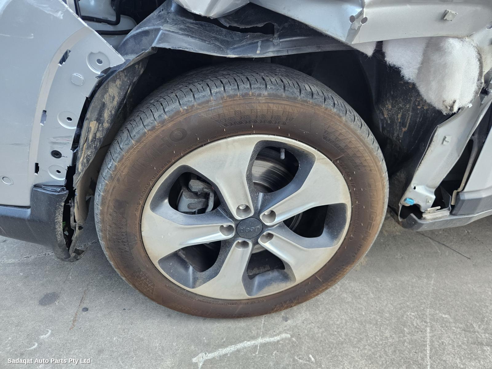 Jeep Compass Left Front Door Window