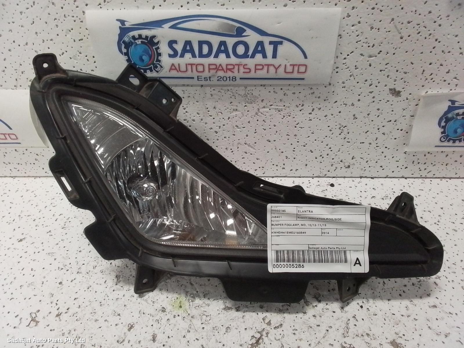 Hyundai Elantra Right Indicator/fog/side