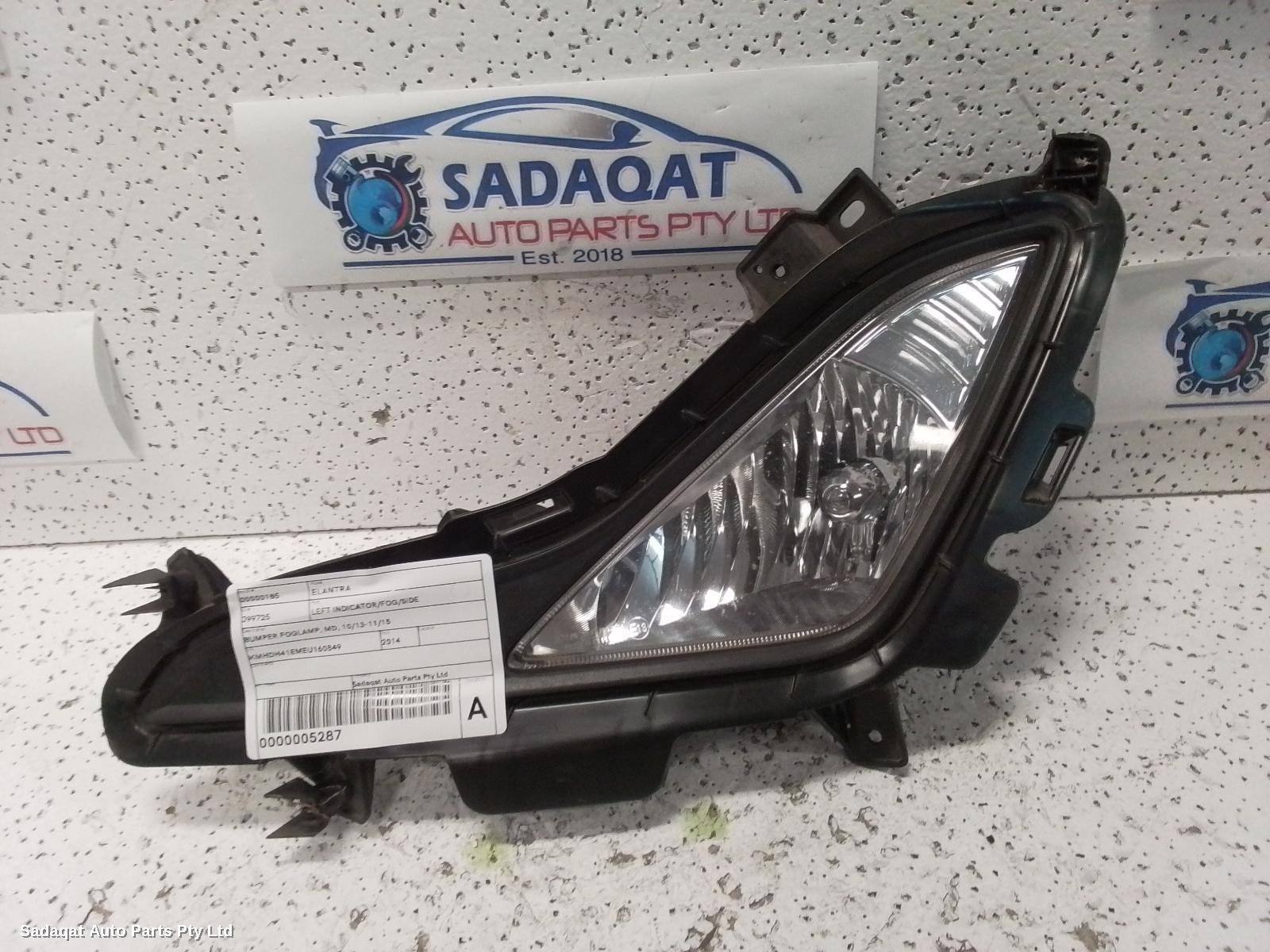 Hyundai Elantra Left Indicator/fog/side