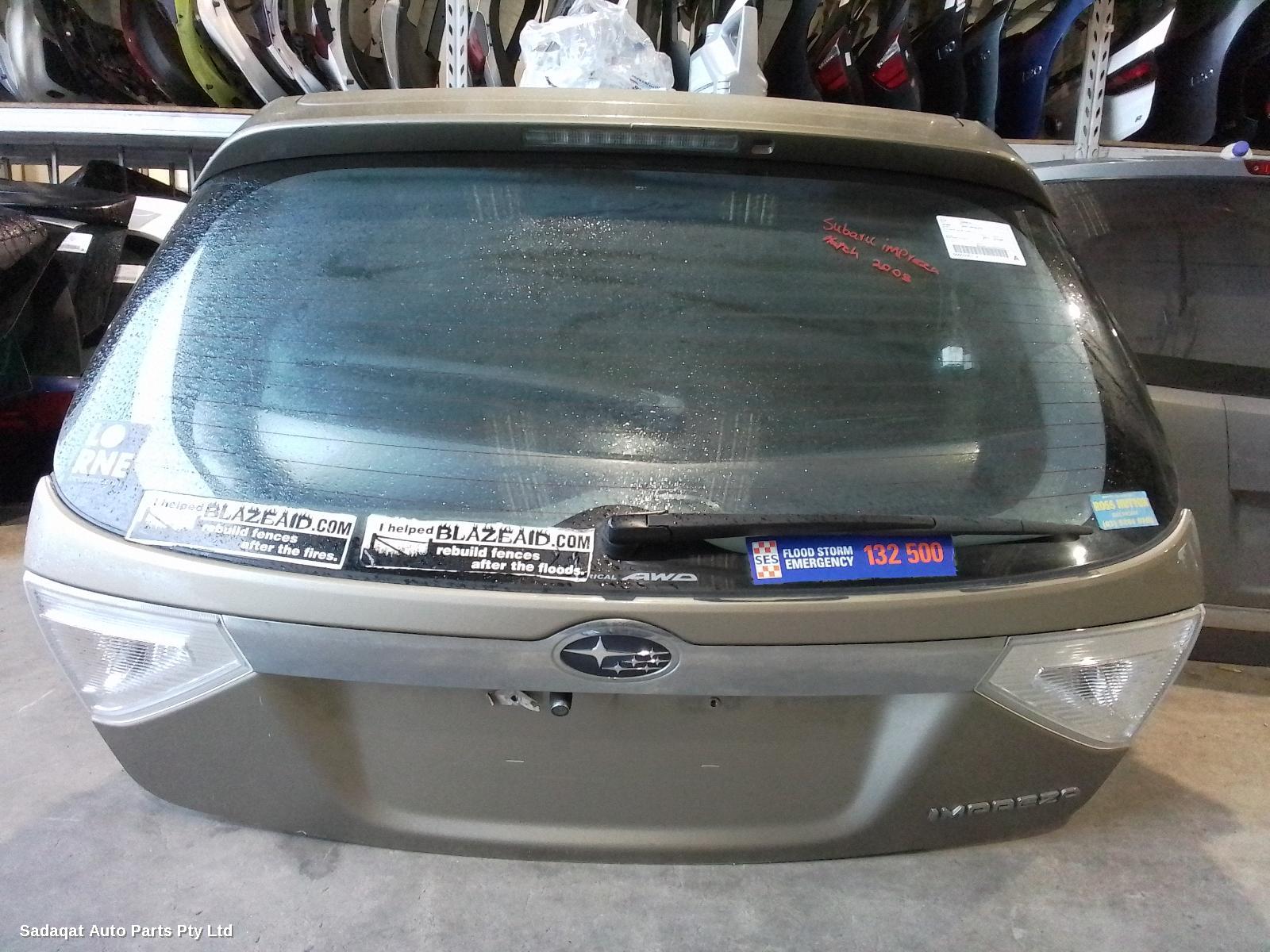 Subaru Impreza Bootlid/tailgate