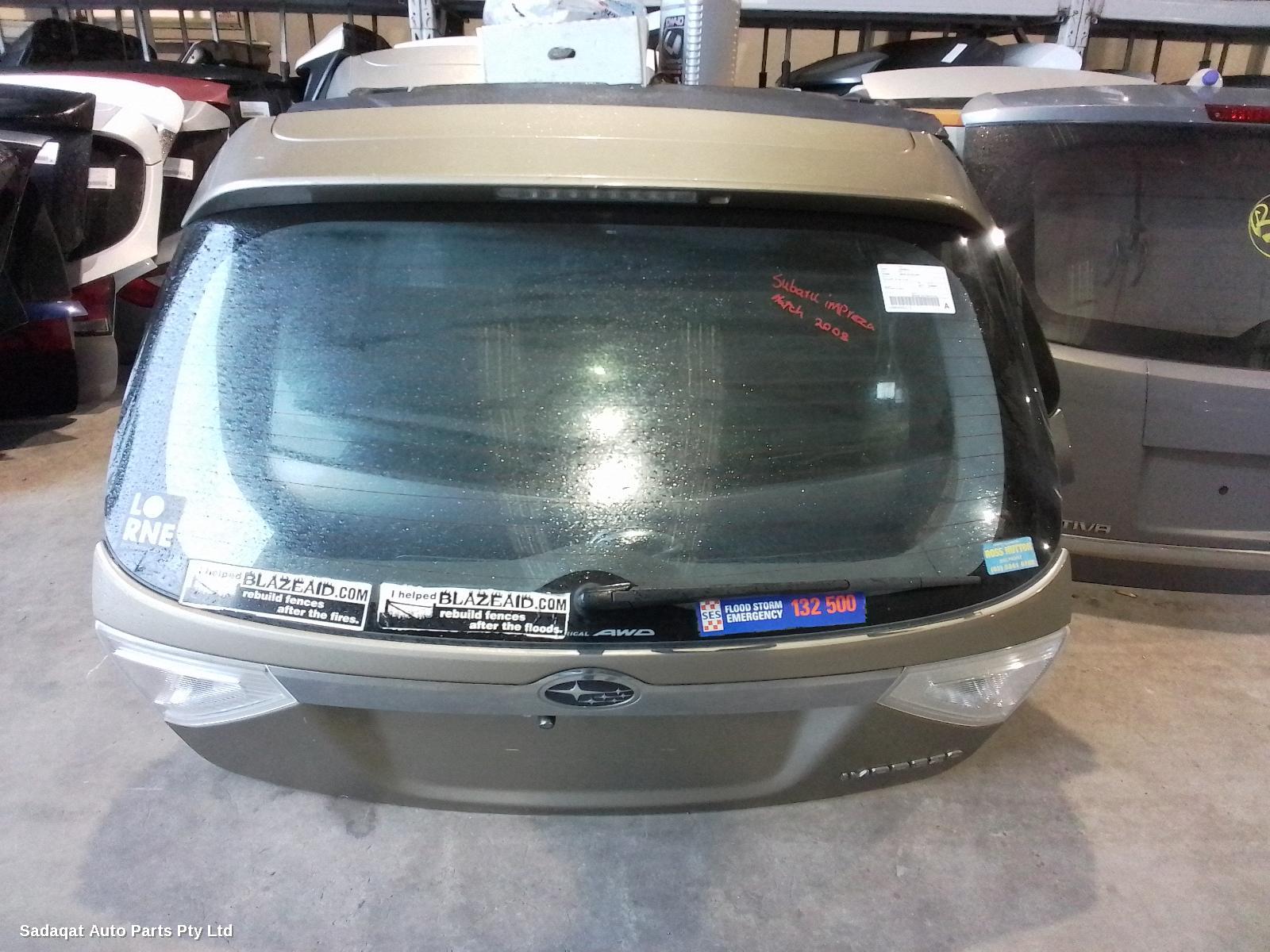 Subaru Impreza Bootlid/tailgate
