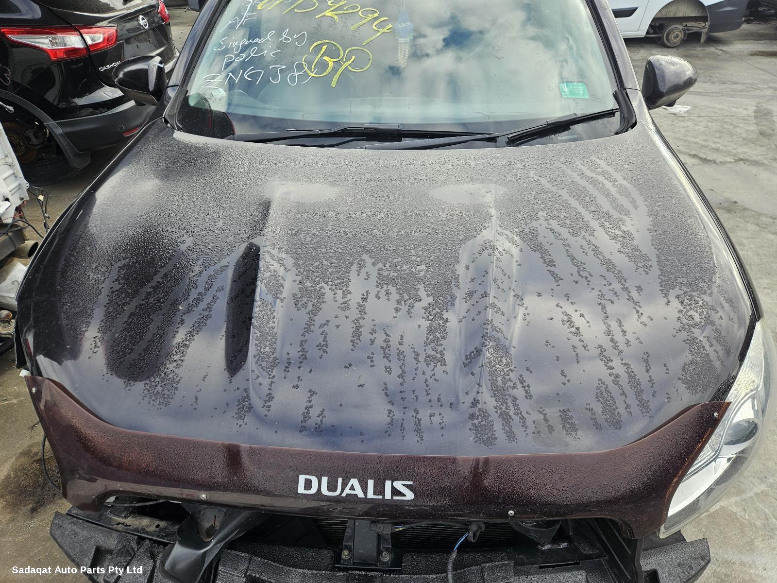 Nissan Dualis F/bar Reinforc/brack