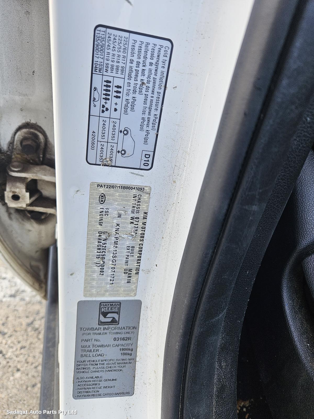 Kia Sportage Heater Fan Motor