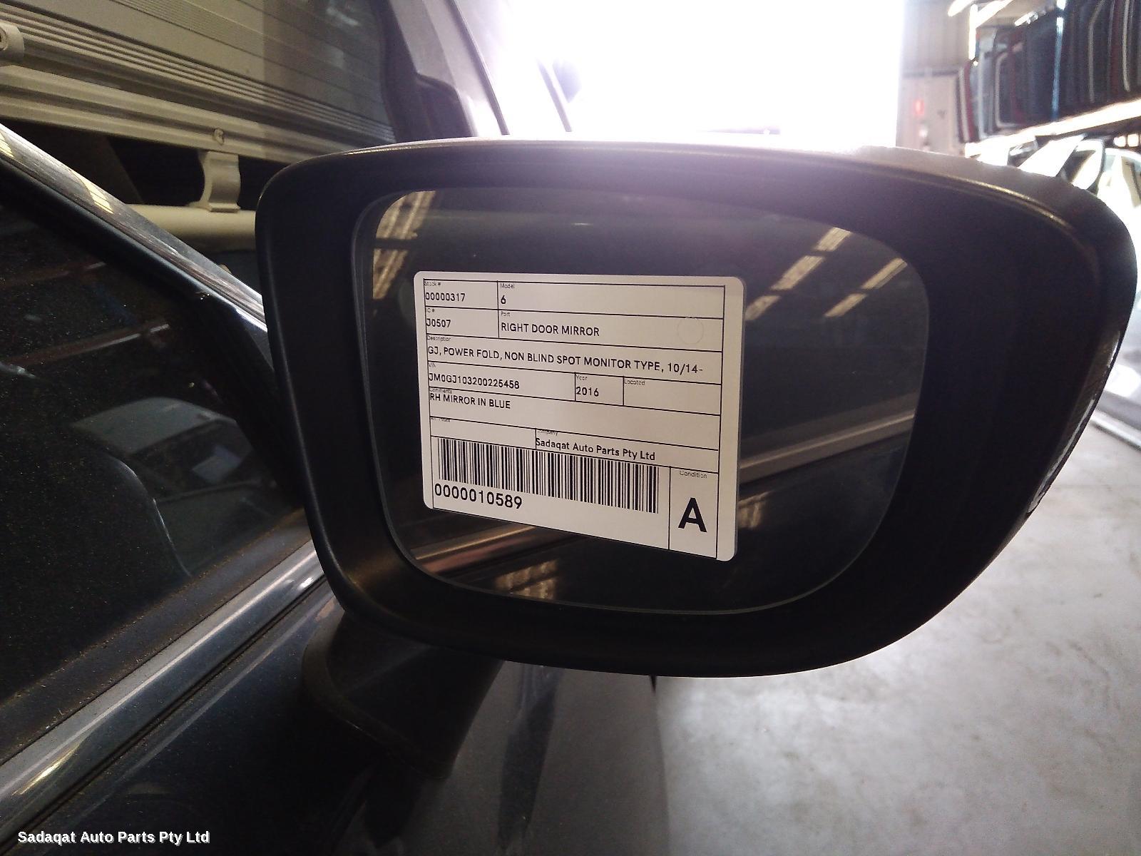 Mazda 6 Right Door Mirror