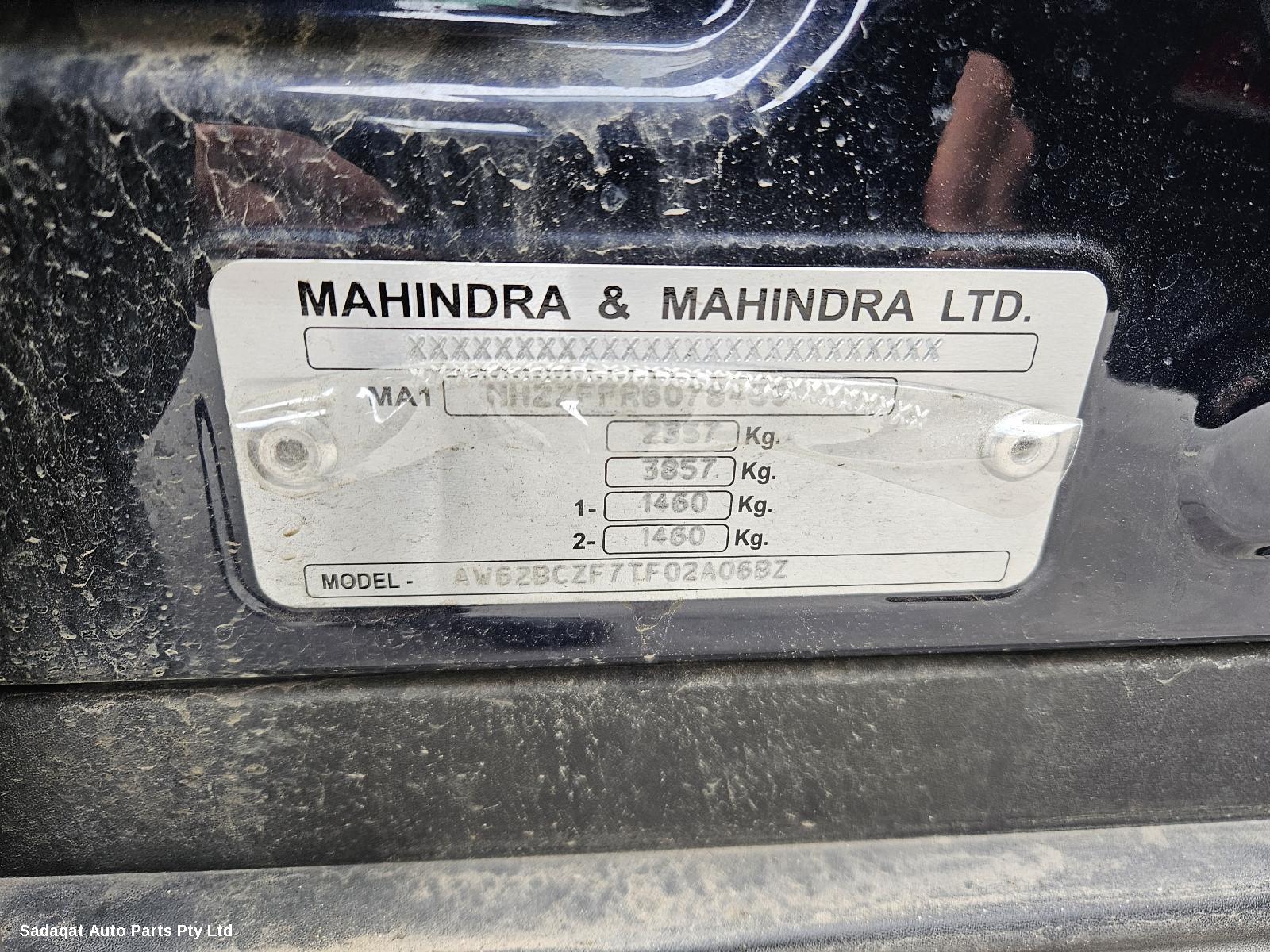 Mahindra Xuv700 Complete Rear Suspen
