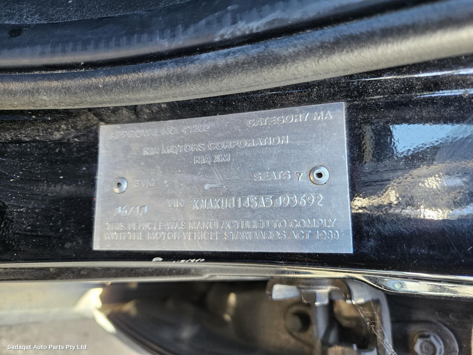 Kia Sorento Right Door Mirror