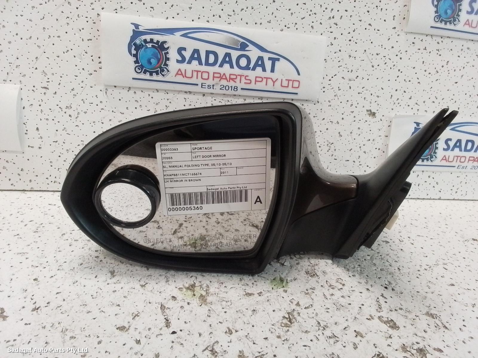 Kia Sportage Left Door Mirror