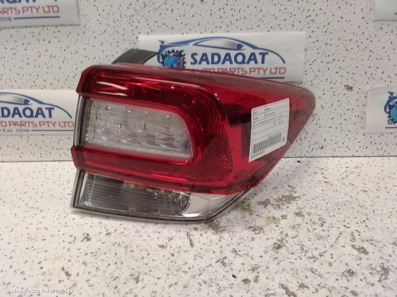 Subaru Impreza Right Taillight