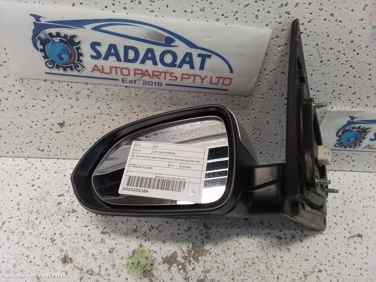 Kia Rio Left Door Mirror