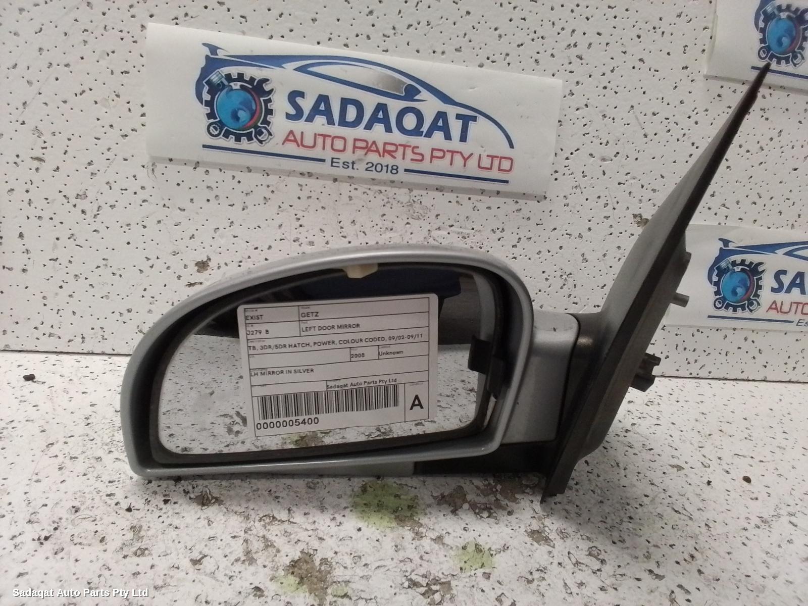 Hyundai Getz Left Door Mirror