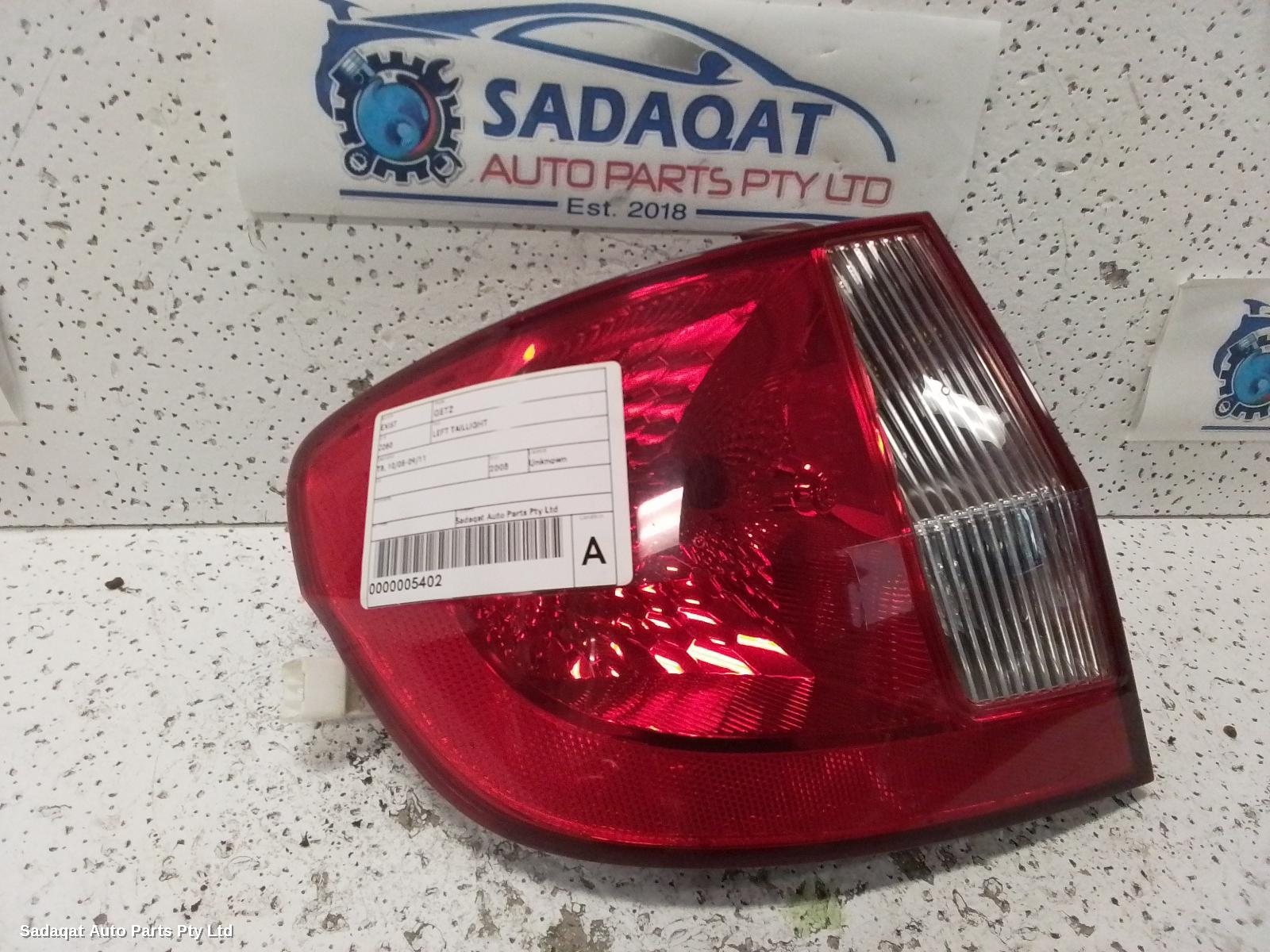 Hyundai Getz Left Taillight