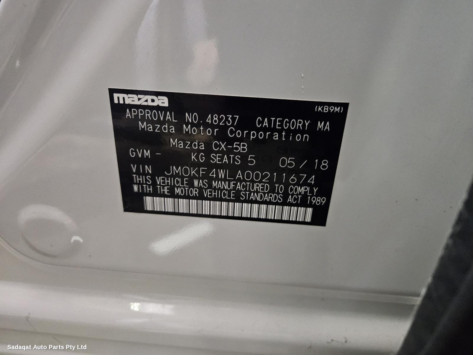 Mazda Cx5 Differential Centre