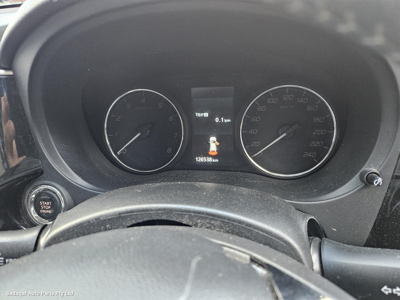 Mitsubishi Outlander Left Rear 1/4 Door Glass