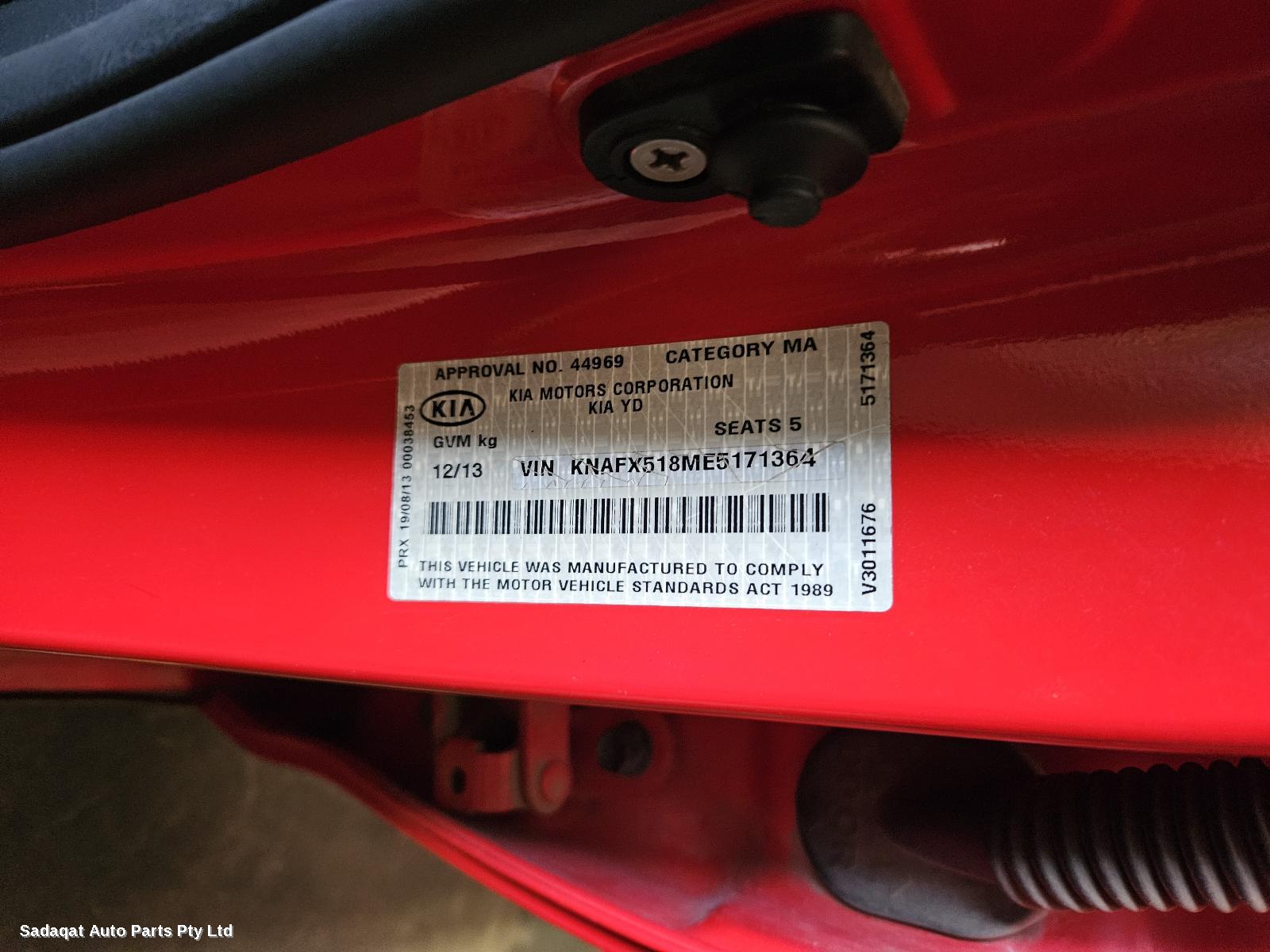 Kia Cerato Right Door Mirror