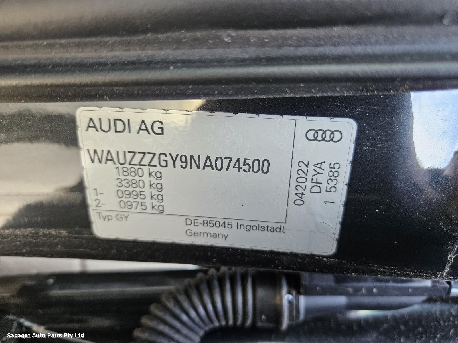 Audi A3 Radiator Support
