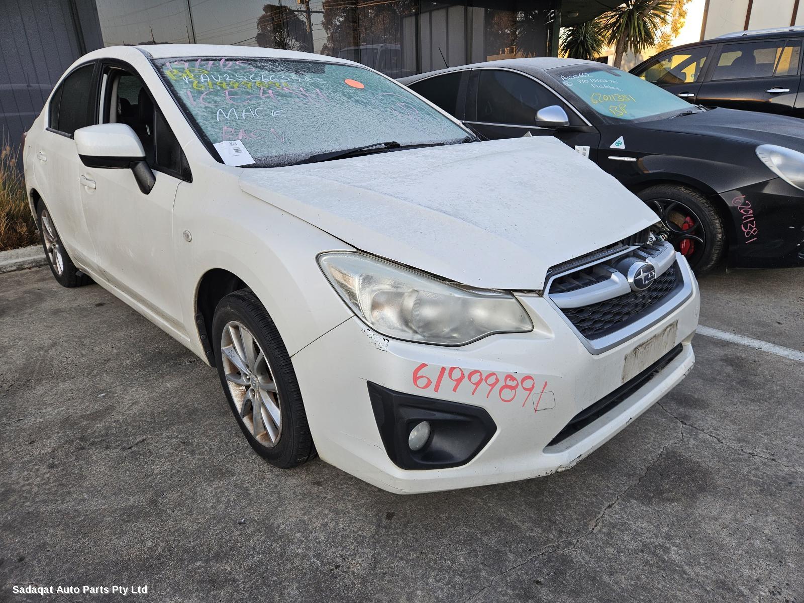 Subaru Impreza Bootlid/tailgate