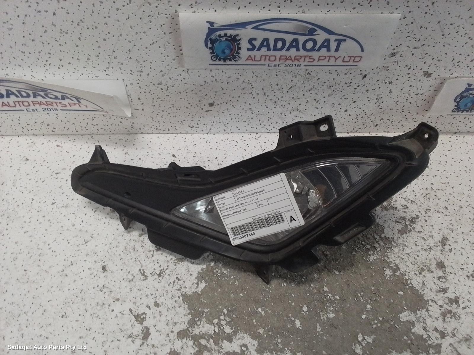 Hyundai Elantra Left Indicator/fog/side