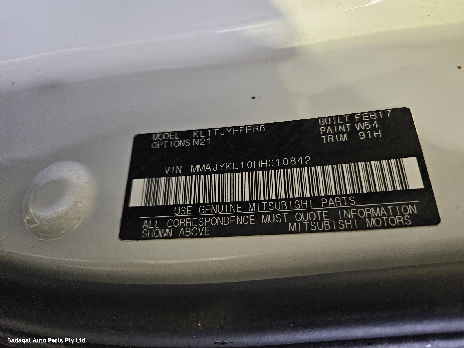 Mitsubishi Triton Right Door Mirror