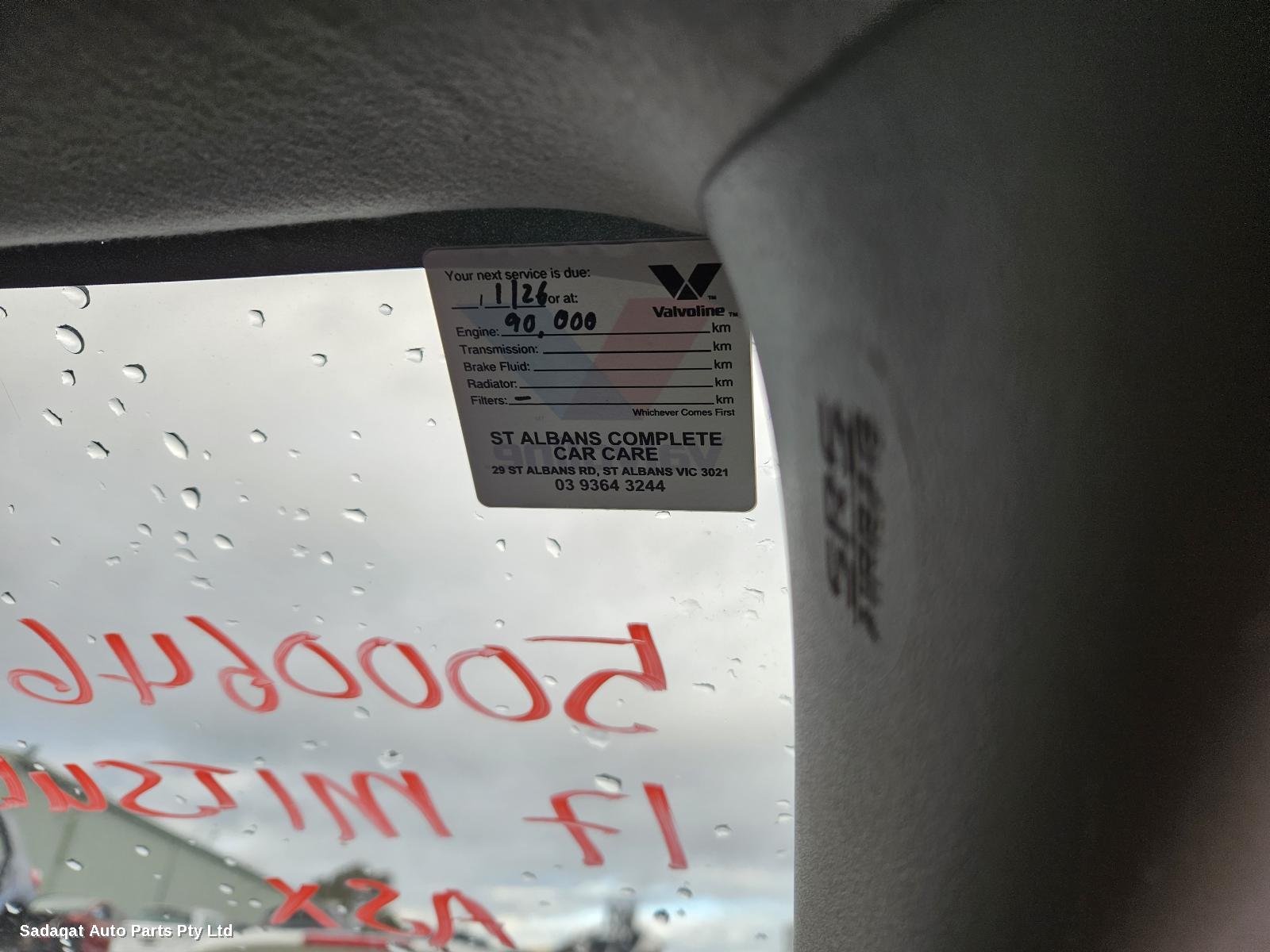 Mitsubishi Asx Wheel Arch Flare