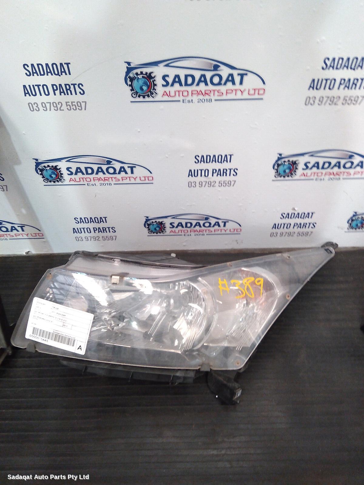 Holden Cruze Left Headlamp