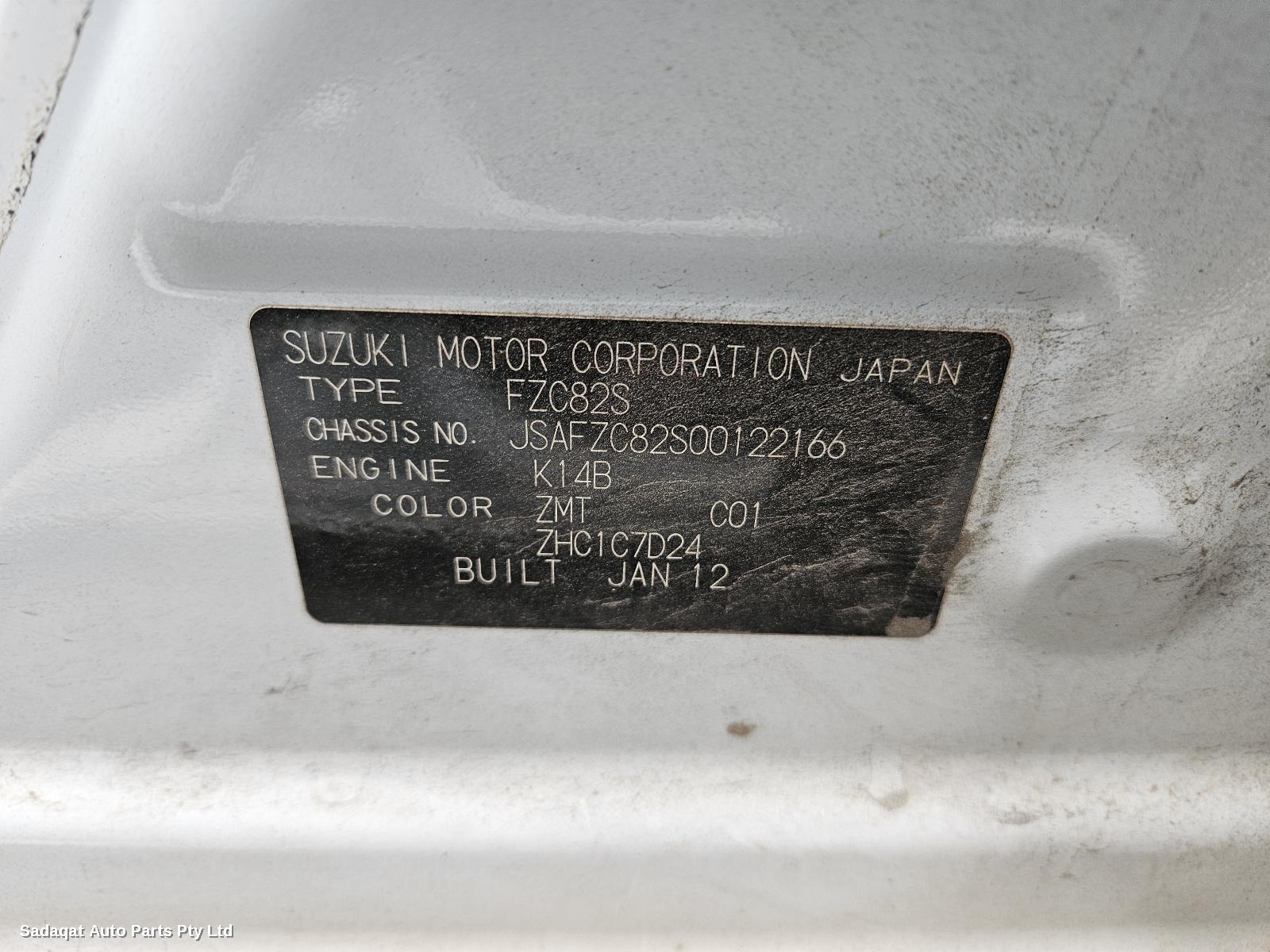 Suzuki Swift Right Guard