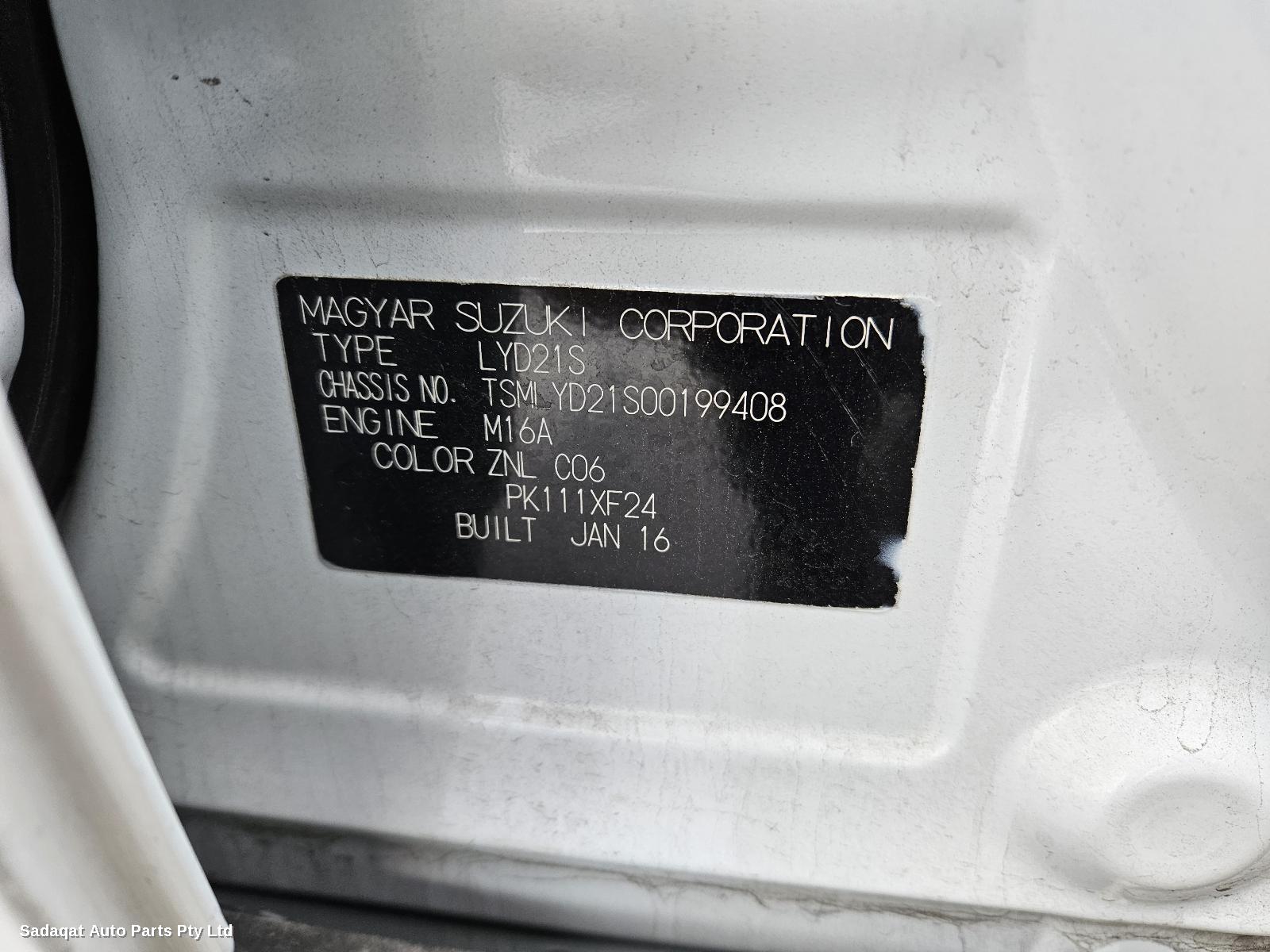 Suzuki Vitara Left Taillight