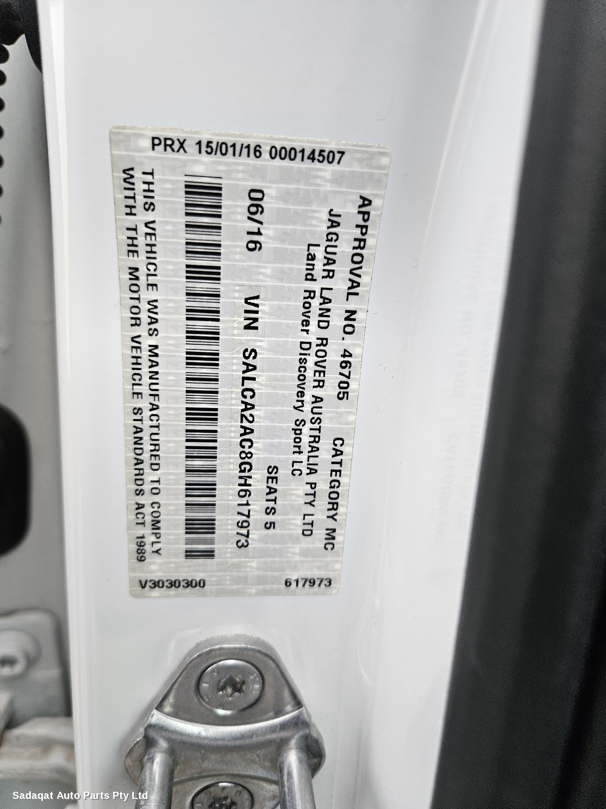 Land Rover Discovery Sport Antenna