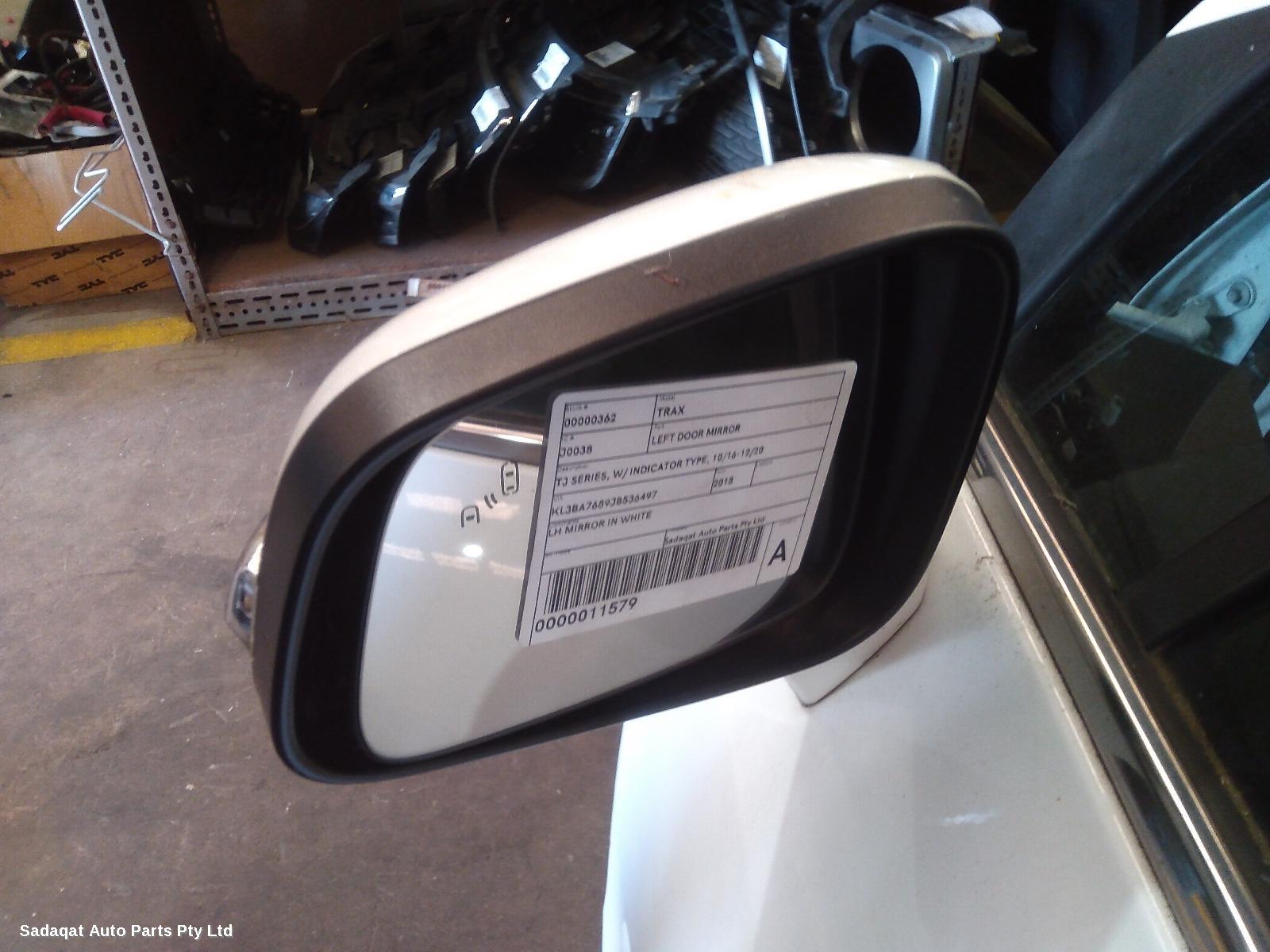 Holden Trax Left Door Mirror